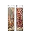 Saint Florian Patron of Firefighters Set of 2 Candles