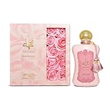 Zimaya Fatima Pink Extrait de Parfum para mujer, 3.4 onzas