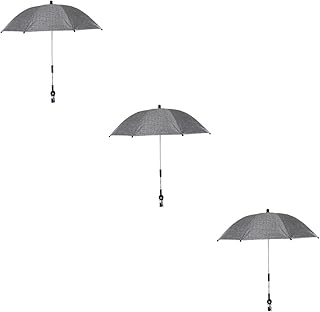 NOLITOY 3 Pçs Carrinho Guarda-Sol Cadeira De Praia Para Carro De Bebê Guarda-Sol Para Automóveis Cadeira De Bebê Guarda-Sol Guarda-Sol Carrinho De Bebê Guarda-Sol Carrinho De Bebê