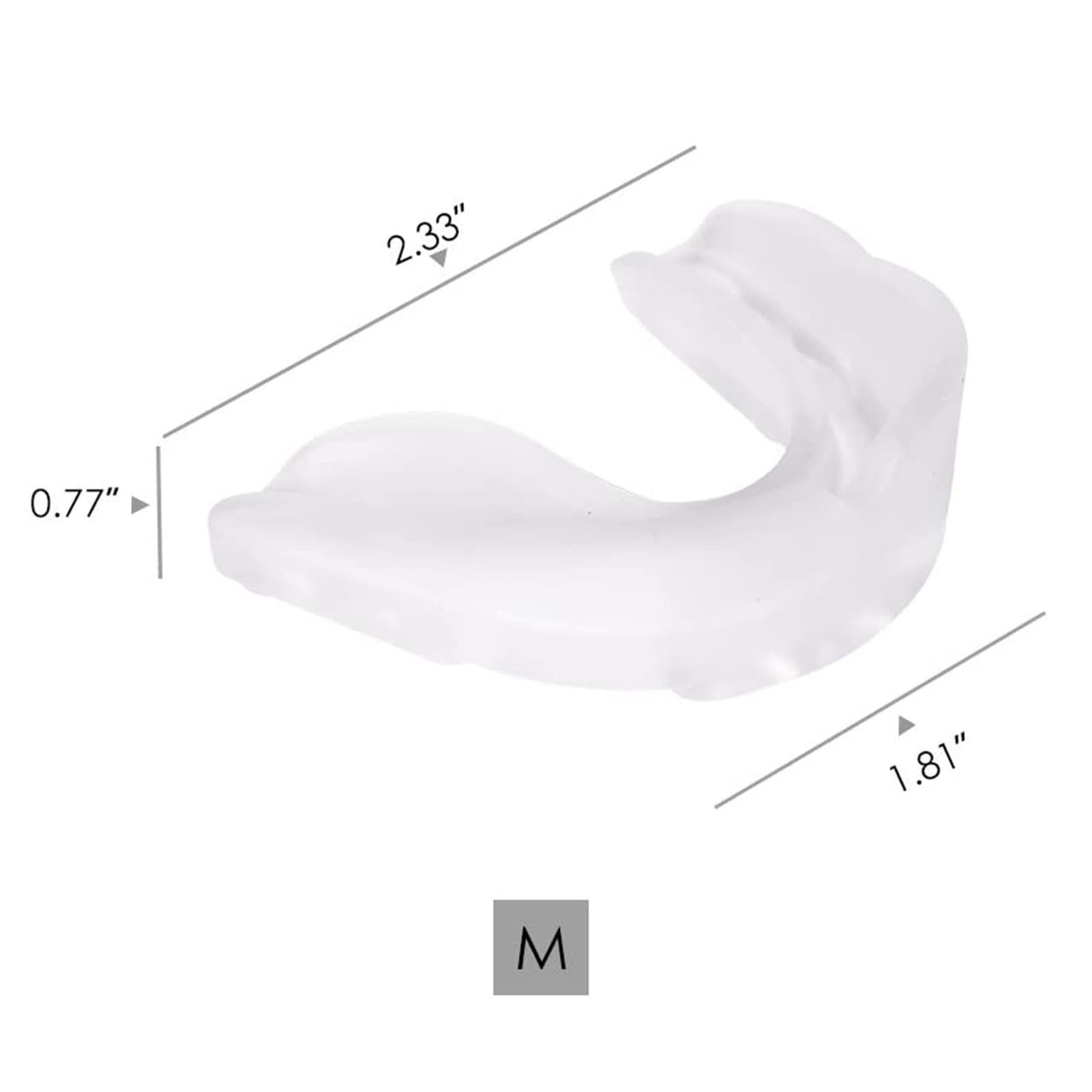 Protector Bucal Deportivo, Protector Bucal Moldeable con Estuche, Protector de Encías Protector Bucal para Jóvenes Y Adultos para Deportes de Contacto, Boxeo, MMA, Lucha, Rugby, Hockey, 2 Piezas