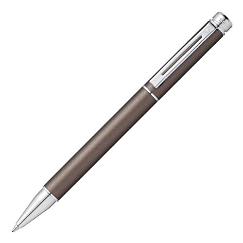 A. T. Cross Bolígrafo Sheaffer 200u00a0Mate metálico gris con detalles cromados