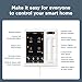 Brilliant Smart Home Control (Plug-In Panel) — Alexa Built-In & Compatible with Ring, Sonos, Hue, Google Nest, Wemo, SmartThings, Apple HomeKit — In-Wall Touchscreen Control for Lights, Music, & More
