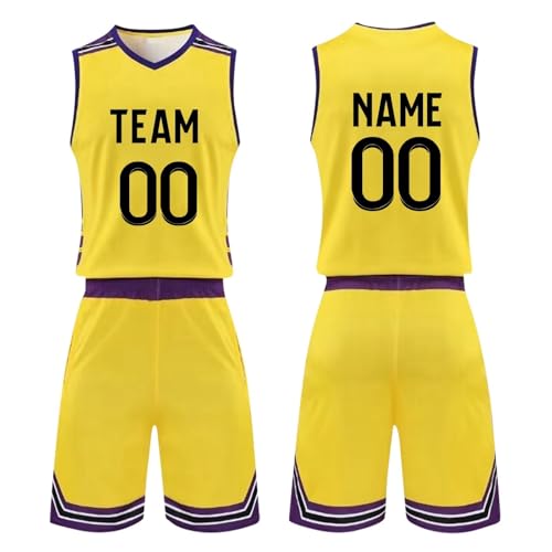 Conjunto de camiseta y pantalones cortos de baloncesto de 2 piezas para niños y adultos, poliéster de primera calidad, n.º 23, camiseta de baloncesto sin mangas, chaleco transpirable, ropa de