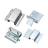 Hidden Hardware Hinges Industrial Electrical Cabinets Toolboxes Doors Medical Equipment 1Pcs(54.5x66.4mm)