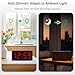 Peakeep Battery Operated Digital Clock, Alarm Clock for Bedrooms - Cordless Large Big Numbers 4 Dimmers for Seniors, Adjustable Volume Loud Alarm Clock for Heavy Sleepers Adults (Red Digits)