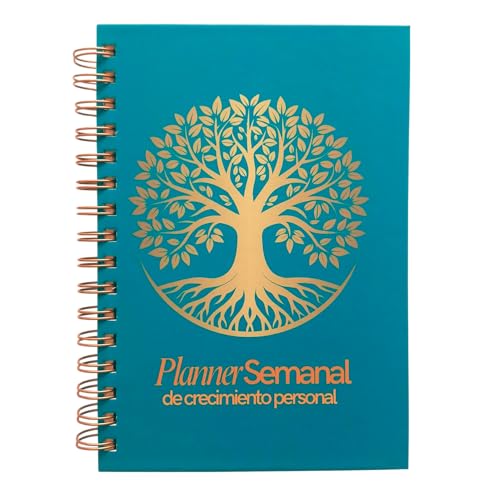 LLOPSYS – Planner A5 para productividad y bienestar emocional – Planificador semanal para lograr hábitos imparables, metas claras y organización perfecta – Agenda premium sin fecha – Tapa dura