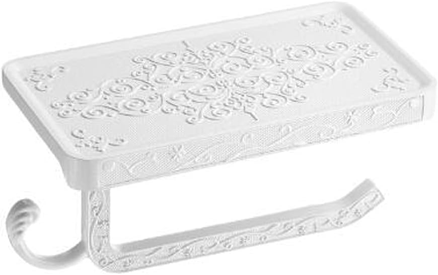 Gold Decorative Wall - Mount Toilet Paper Holder, Exquisite Bathroom & RV Accessory,OneColor