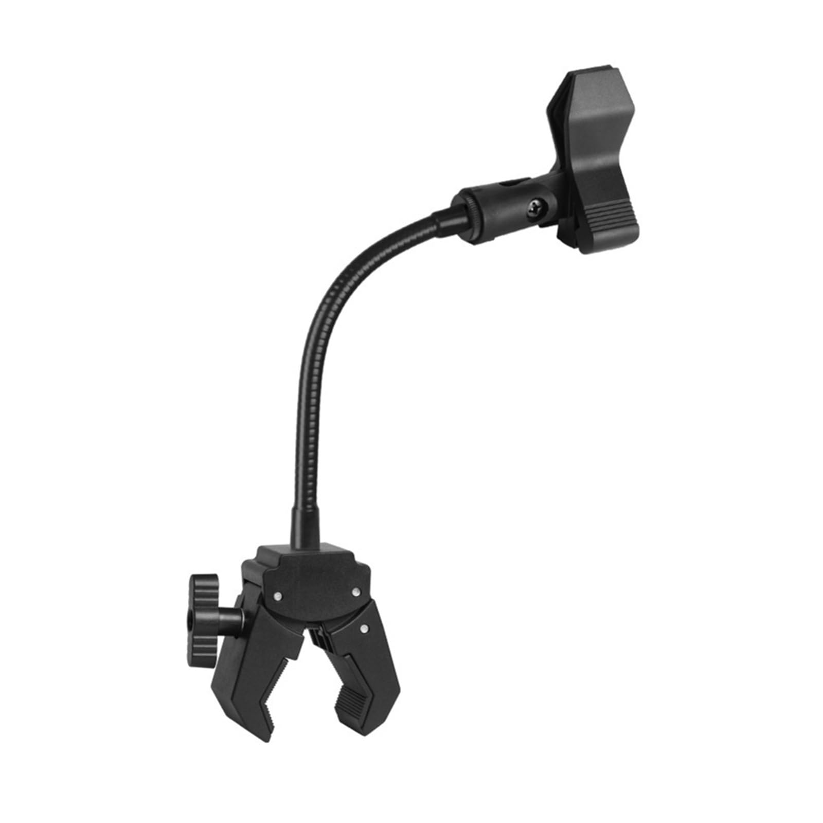 20 Cm Flexibler Schwanenhals-Mikrofonständer Mit Clip
