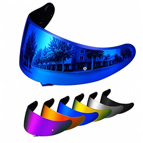 Image of PSLER GT Air 2 Visor - GT Air 2 Helmet Tinted Visor CNS-1 Face Shield Replacement for GT Air Neotec-1 CNS-1 TC-5 TC-9 GT Air 2,Deep Blue
