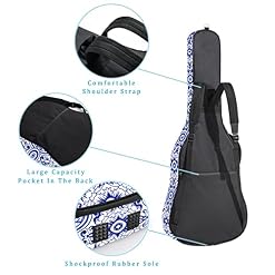Étui de protection rembourré pour guitare acoustique classique avec fond en météo naturel, Multicolore 04, 42.9×16.9×4.7… - Les Beatles, Paul McCartney, John Lennon, RIngo Starr, George Harrison Étui de protection rembourré pour guitare acoustique classique avec fond en météo naturel, Multicolore 04, 42.9x16.9x4.7… – Image 3