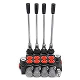 Mophorn 4 Spool Hydraulic Directional Control Valve 11gpm Double Acting Cylinder Spool