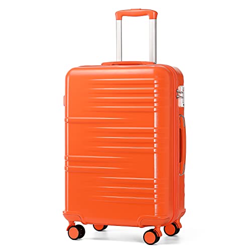 British Traveller Valise Grande Taille Valises Soute, Valise Rigide Trolley Ultra Légère en...