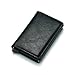 Produktbild Edles Kreditkartenetui mit RFID Schutz/NFC Schutz. Business Geschenk für Damen & Herren. RFID Schutzhülle. RFID Schutz. RFID Abschirmung. Kreditkartenschutz. Slim Wallet. Farbe: schwarz