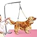 Ponacat Support De Toilettage sans Assise pour Animaux Domestiques avec Boucle De Toilettage – Corde en Acier Inoxydable pour Table Toilettage, Pas d'étagère (Chiens Petite Taille, Moyen Et Grand)