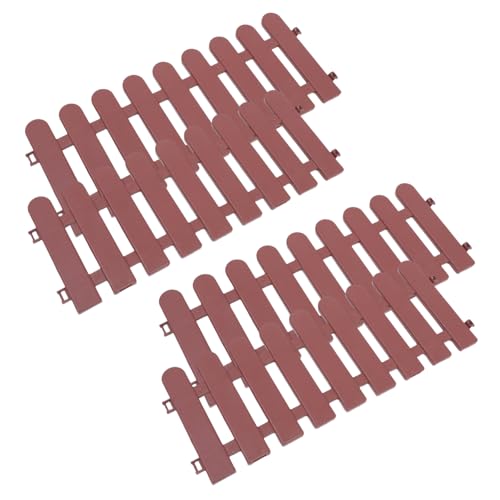 Milisten 4pcs Pet Tortoise Enclosure Outdoor Garden Edging Fence Small Animal Barrier Lawn Border Tortoise Fencing for Landscape