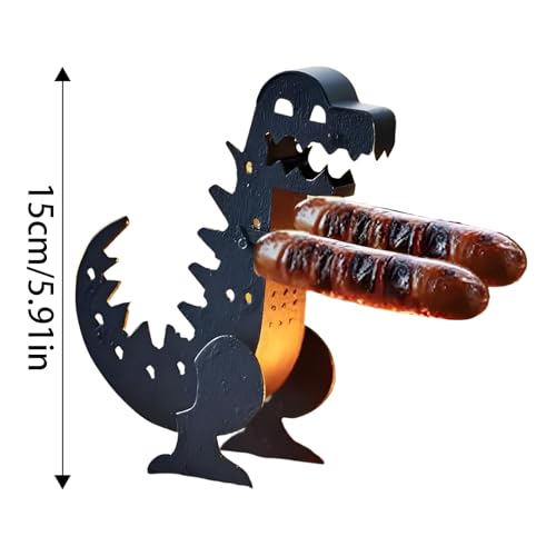 image for Generic Hot Dog Roller for Grill,Portable Dinosaur Hot Dog Grill Rolle
