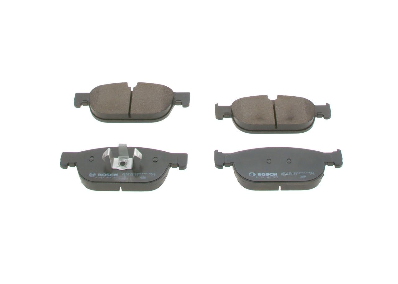 Bosch BP2475 - Pastiglie Freni Auto, Asse Anteriore - Qualità Bosch - Riduzione del Rumore e della Polvere - Certificazione ECE-R90 - Senza Rame - 1 Confezione da 4 Pastiglie