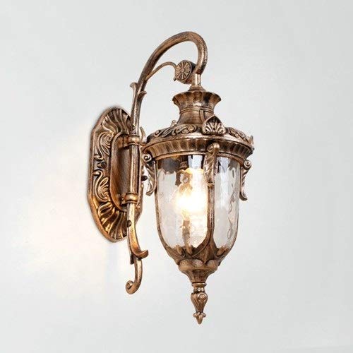 Lampe murale imperméable extérieure rétro luminaire E27 anti-intempéries