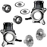 Artikelinformationen: 2x Achsschenkel der Vorderachse links, 2x Radlager der Vorderachse links, Aussendurchmesser: 90 mm, Innendurchmesser: 55 mm, Breite: 60 mm, 2x Radnabe der Vorderachse links, Flanschdurchmesser: 155,7 mm, Lochkreis: 5x130 mm, Gewinde Radbolzen: M16x1,5