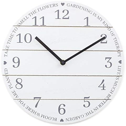 Carousel Home Potting Shed Gardening Clock Cover