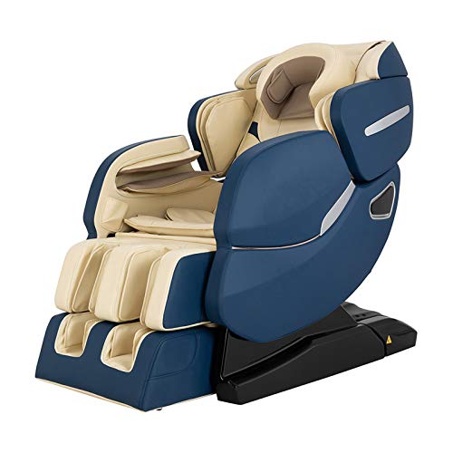 Zero Gravity 3D Massagestuhl, Ganzkörpermassage Stuhl Schwerelosigkeit/Airbag-Verpackungs-Massage/Waist Infrarot-Heizung/Bluetooth-Lautsprecher