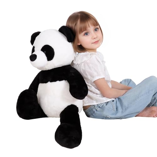 FFxiong 24" Giant Panda Bear Stuffed Animal Plush Toy Cute Soft Body Panda Pillow Kawaii Big Doll, Gift for Kids Boy Girl Birthday Valentines Christmas by FFxiong - Used condition - Image 4