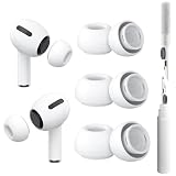 3 Pairs Replacement Ear Tips for AirPods Pro 1st & 2nd, Noise Reduction Hole, Silicone Ear Tips for AirPods Pro 1st/2nd (S/M/L)