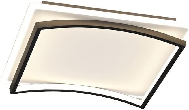 Plafonnier LED couloir et allée moderne avec réglage trois couleurs de lumière
