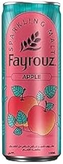مشروب غازي من فيروزبنكهة التفاح - 330 مل