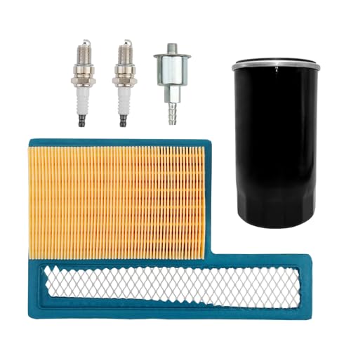 Tune Up Kit 140-3116 Air Filter 122-0836 Oil Filter & Fuel Filter with Spark Plug Compatible With Onan RV QG Generators 5500 7000 HGJAA HGJAB HGJAC & Marquis Gold/RV QG Marquis Platinum QG EFI