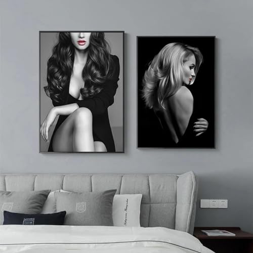 Peinture sur toile de beauté sexy haut de gamme pour images murales salon
