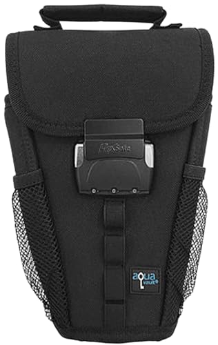 AquaVault Portable Travel Safe – Classic Anti-Theft, Nylon Cut-Resistant Lockbox for Beach, Pool, Hotel, and Outdoors (Black, Classic)