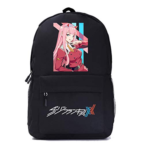 Cosstars Darling The FRANXX Anime Backpack Mochila Infantil Casual Daypack Bolsa de Viaje