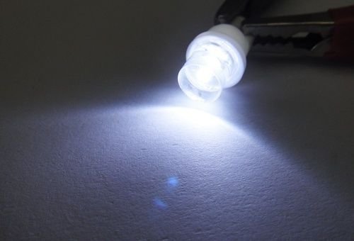 Ledin 2 White Led 168 194 2825 W5W Bulb Parking Light #TOP4