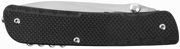 RUIKE LD32-B Black G10 Multi-Pocket Knife Folding 3 Mirror Blade & Saw