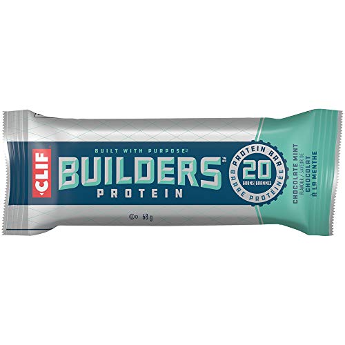 CLIF BUILDERS - Protein Bars - Chocolate Mint - 20g Protein