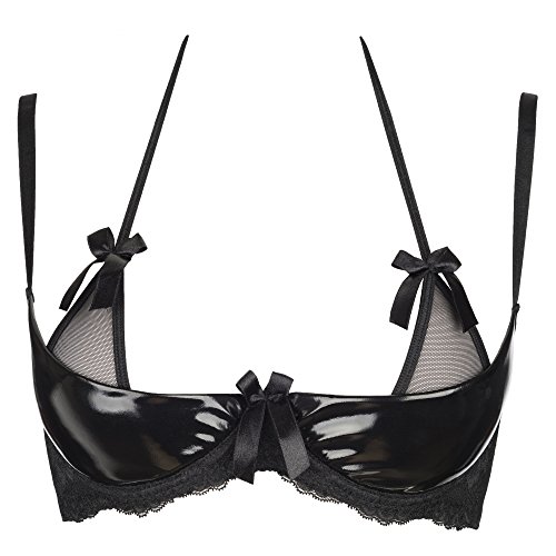 Axami Black Peekaboo Half Cup Bra V-6471 Noir Axami Black Peekaboo Half Cup Bra V-6471 Noir