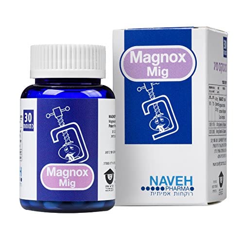 Buy MAGNOX Mig Magnesium Supplement s (30) for Migraine Headaches and General Pain Due to