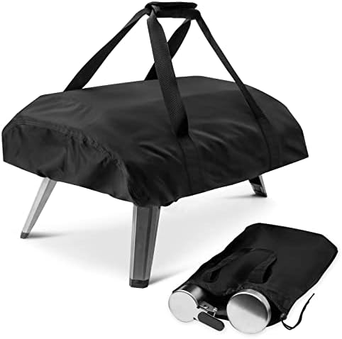 Kingling Pizza Oven Cover for Ooni Fyra 12 Pizza Ovens, Outdoor Portable Carry Pizza Grill Cover for Ooni 12 Pizza Oven Accessories