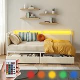 Construction Robuste & Confort Durable – Pour des Nuits Sereines：Profitez d'une tranquillité absolue grâce à une structure métallique renforcée et un sommier à lattes métal de haute qualité, garantissant stabilité et durabilité exceptionnelles. La conception solide élimine les grincements et assure un support parfait pour votre matelas 90x200cm. La tête de lit rembourrée offre un soutien confortable pour des moments de détente.