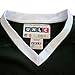 UNLC Classic Blank Hockey Jersey with Stripes – Authentic Stitched, Breathable Mesh and Durable Polyester, Black, Medium