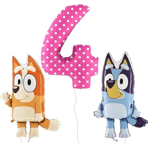 Toyland® Bluey & Bingo Balloon Pack for Kids Cover
