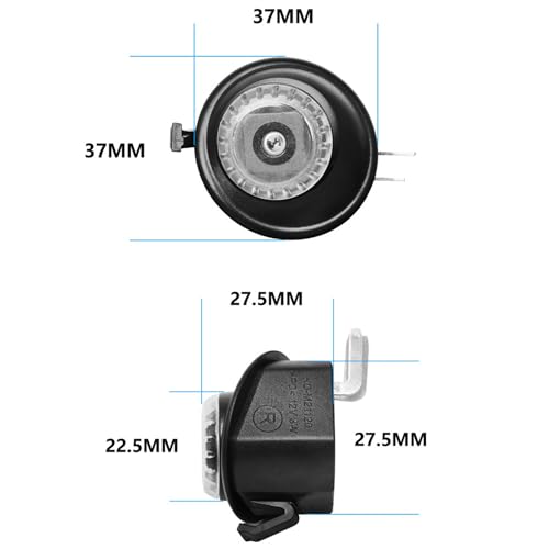 2pcs Set Side Rear View Mirror Projector Ghost Shadow Puddle Logo Light Compatible with Cadillac CT4 CT5 ATSL CT6 ATS-V CT4-V CT5-V CTS America Flag - Thumbnail 7