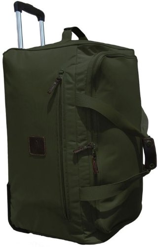 Bric's Luggage X-Bag 28 Inch Rolling Duffle, Olive, One Size