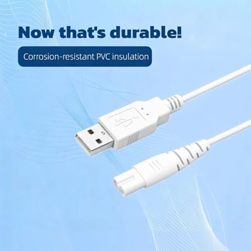 Image of Water Flosser Charger, Compatible with COSLUS, Aquasonic, Oralfree, Nicwell.Nicefeel, MOSPRO, Zerhunt, Tovendor, Hangsun, Cremax, Oral, Fairywill lrrigators (White)