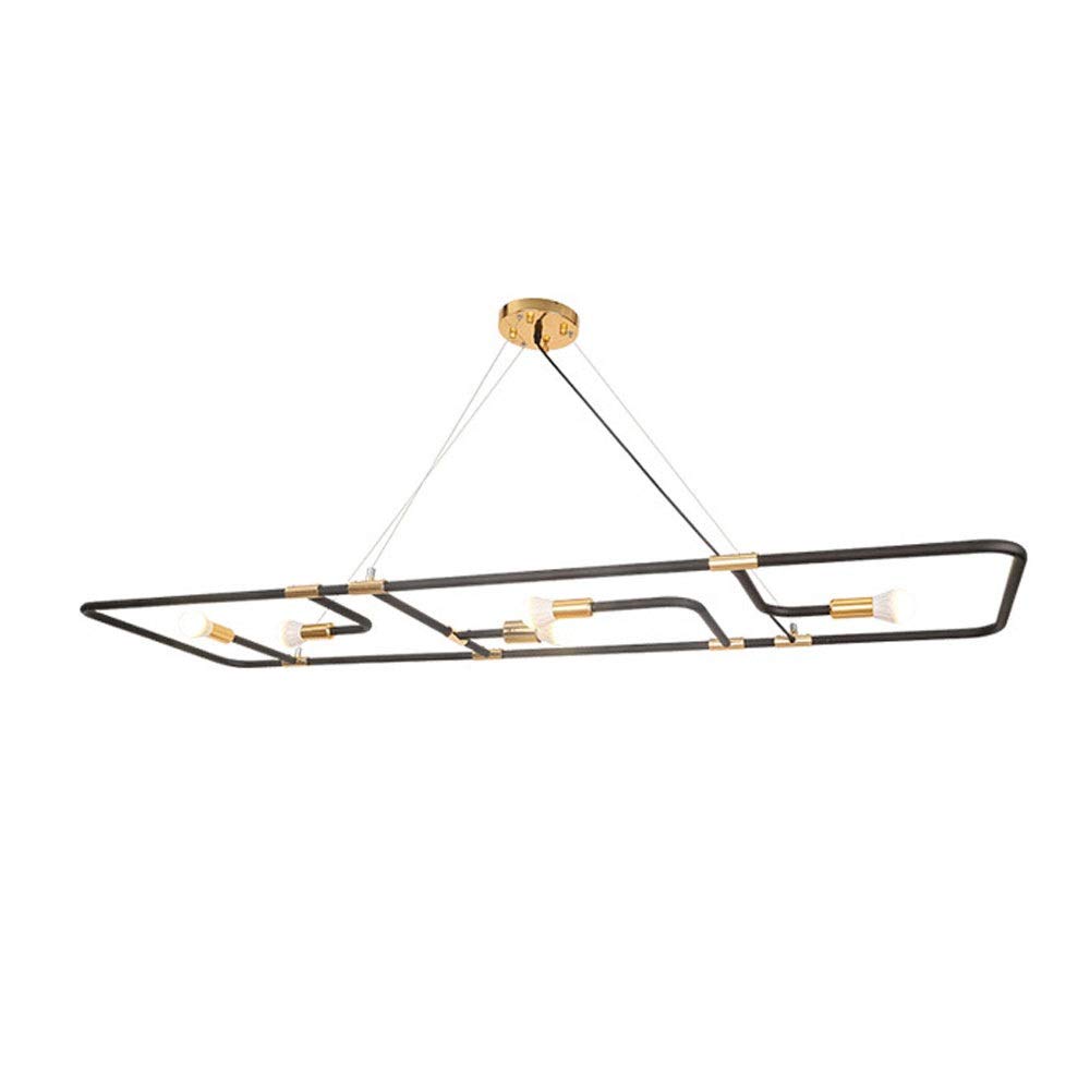 Lustre suspension en métal moderne E27 pour luminaire de plafond intérieur