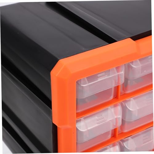 Accessoires de stockage ORFOFE dans une boîte à compartiments plastique portable - 5