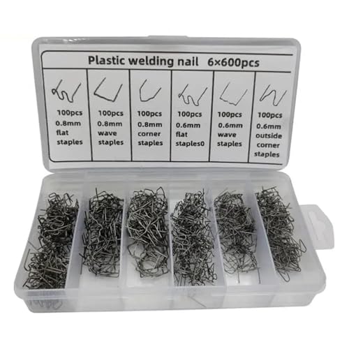 Soldadores Máquina de reparación de plástico 3000/1200/600 piezas  soldadora grapadora caliente