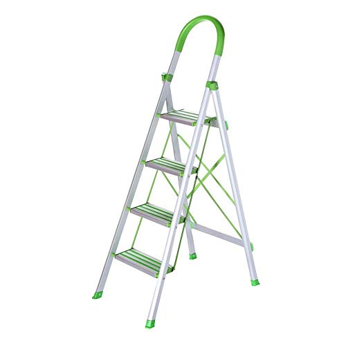 Xiao Folding Engineering Herringbone Aluminum Alloy Indoor Pedal Thickening 4 Steps Home Stable