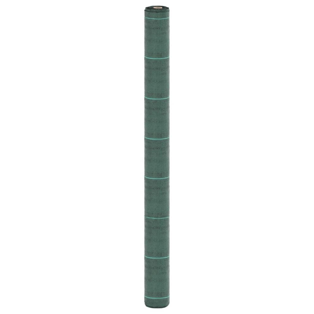 Unkrautvlies Grün 1,5x100 m PP Gartenvlies wasserdurchlässig für Hochbeet und Garten, Unkrautbekämpfungsfolie mit langlebigem Material zur Pflanzenpflege und Unkrautkontrolle